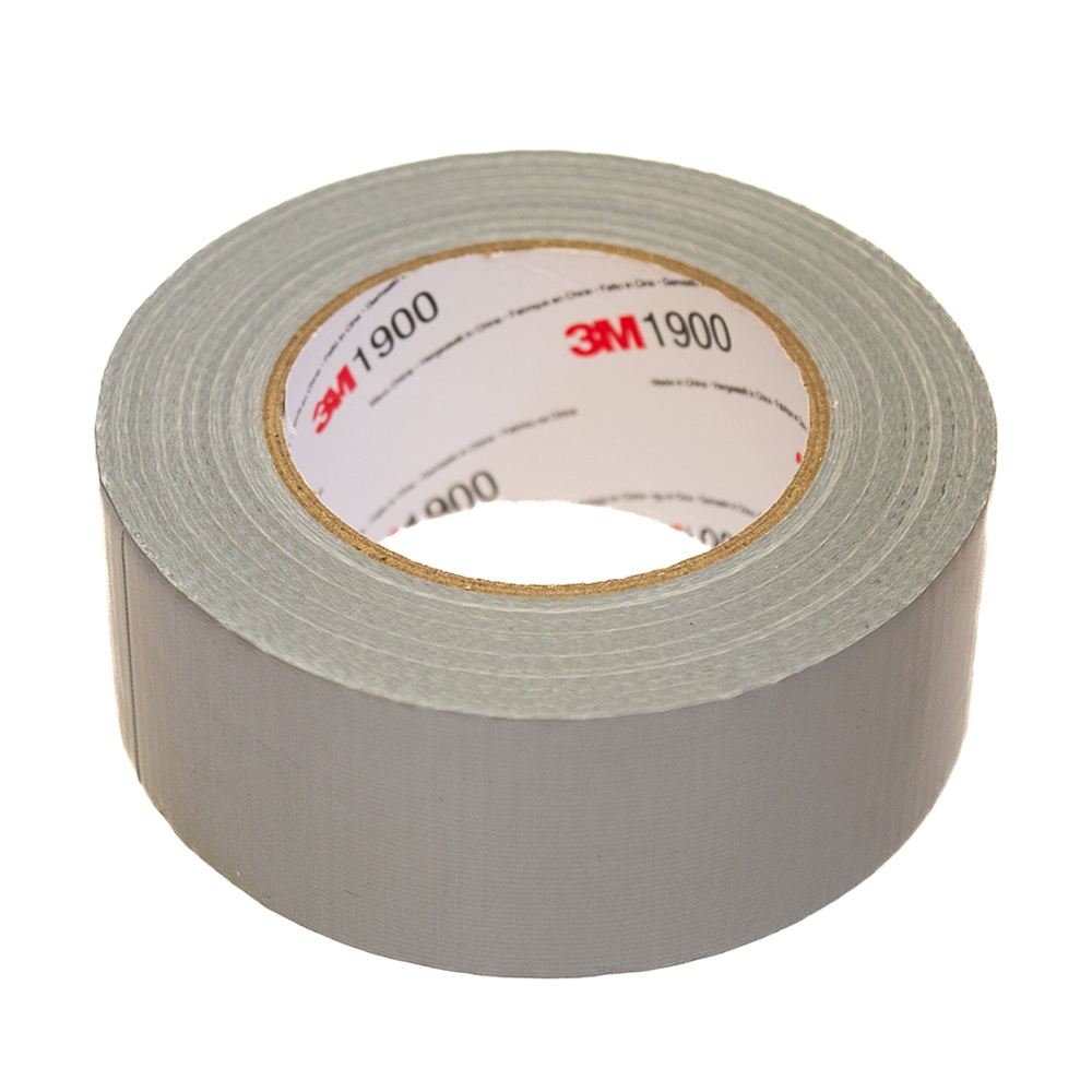 3M 1900 Duct Tape / Gaffa Tape - 50m x 50mm - Grey